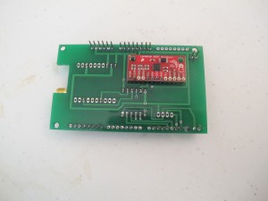 Bottom View: IMU soldered on